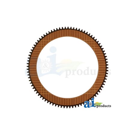 A & I Products Friction Disc, Input / 2nd / PTO Clutch 8" x8" x0.5" A-33-1518T2